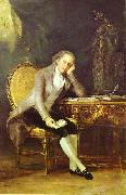 Francisco Jose de Goya Gaspar Melchor de Jovellanos. oil on canvas